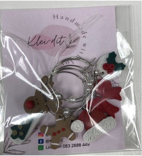 WINE CHARMS SET OF 6 